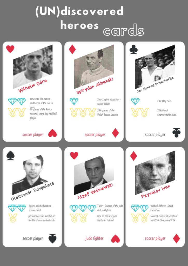 (Un)discovered heroes – games