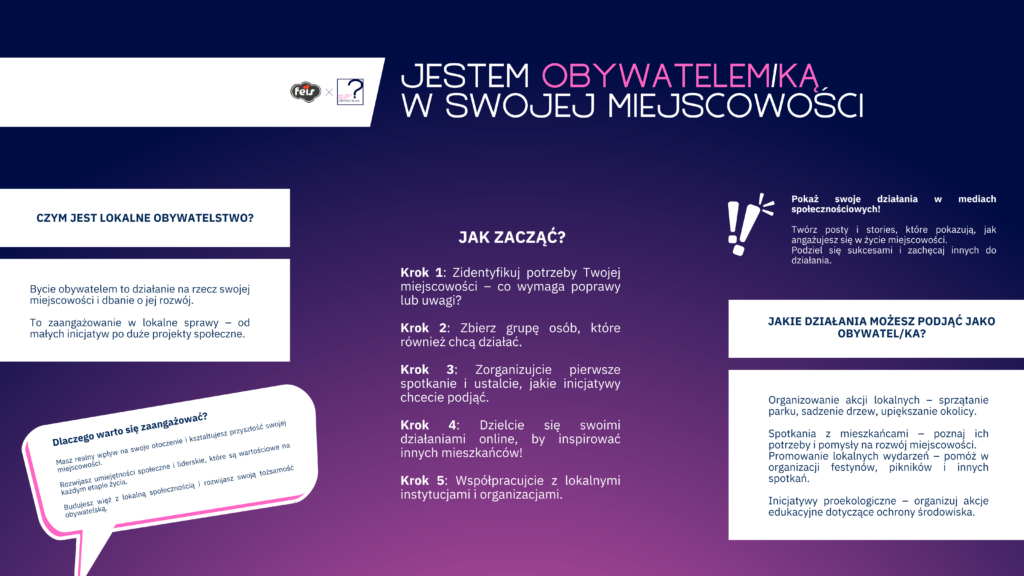 Jestem Obywatelem w swojej miejscowości