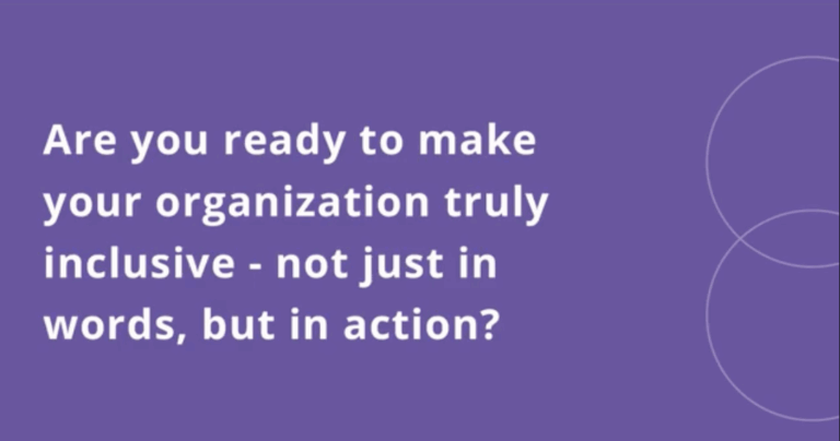 Zbuduj bardziej włączającą organizację – zapraszamy na kurs online!